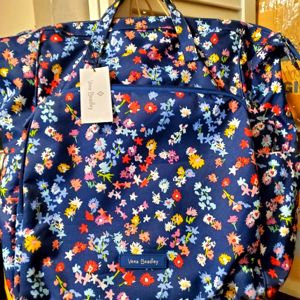 Vera Bradley backpack tote